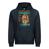 Navy be strong and courageous Urban Hoodie - JahusDesignShop