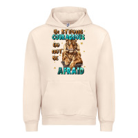 Sandshell be strong and courageous Urban Hoodie - JahusDesignShop