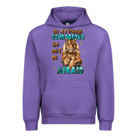 Tulip be strong and courageous Urban Hoodie - JahusDesignShop