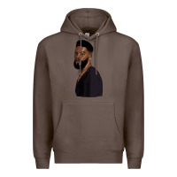 Coffee african men Premium Hoodie - HRA Design Shop