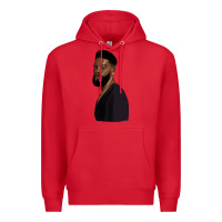 Red african men Premium Hoodie - HRA Design Shop