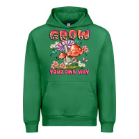 Emerald grow your own way Urban Hoodie - JahusDesignShop