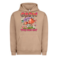 Pigment Burro grow your own way Urban Hoodie - JahusDesignShop