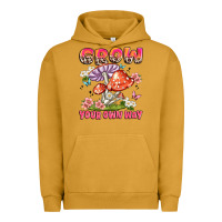Pigment Peanut Butter grow your own way Urban Hoodie - JahusDesignShop