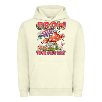 Pigment Pistachio grow your own way Urban Hoodie - JahusDesignShop