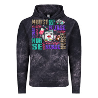 Cloud Black nurse nurse nurse with nurse element Vintage Hoodie - AdoDesignShop
