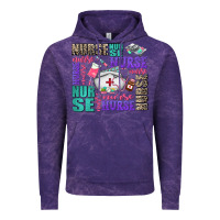 Cloud Purple nurse nurse nurse with nurse element Vintage Hoodie - AdoDesignShop