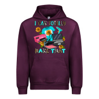 Mauve Wine i can totally make that Urban Hoodie - AdoDesignShop