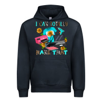Navy i can totally make that Urban Hoodie - AdoDesignShop