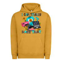 Pigment Peanut Butter i can totally make that Urban Hoodie - AdoDesignShop