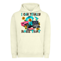 Pigment Pistachio i can totally make that Urban Hoodie - AdoDesignShop