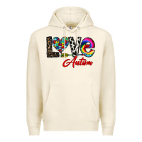 Tofu love autism Premium Hoodie - CowhideDigitalArt