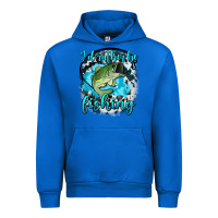 Cobalt i d rather be fishing Urban Hoodie - AdoDesignShop