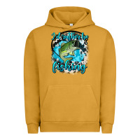 Pigment Peanut Butter i d rather be fishing Urban Hoodie - AdoDesignShop