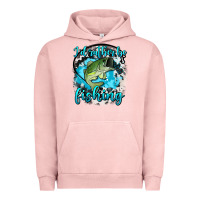 Pigment Salmon i d rather be fishing Urban Hoodie - AdoDesignShop