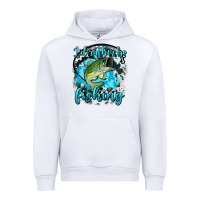 White i d rather be fishing Urban Hoodie - AdoDesignShop