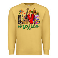 Antique Gold Love Mexico Premium Sweatshirt - RanaPortraitStore