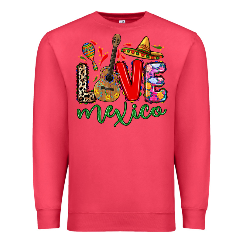 Love Mexico Premium Sweatshirt by RanaPortraitStore | Teevron
