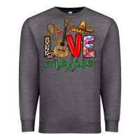 Charcoal Heather Love Mexico Premium Sweatshirt - RanaPortraitStore
