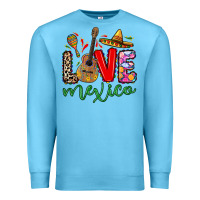 Ocean Blue Love Mexico Premium Sweatshirt - RanaPortraitStore