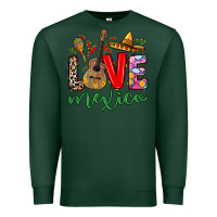 Sports Green Love Mexico Premium Sweatshirt - RanaPortraitStore