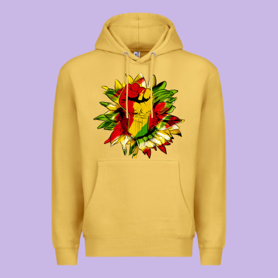 Juneteenth Sunflower Premium Hoodie Designed By Hra Design Shop
