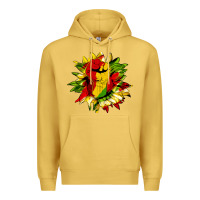 Antique Gold juneteenth sunflower Premium Hoodie - HRA Design Shop
