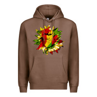 Chestnut juneteenth sunflower Premium Hoodie - HRA Design Shop