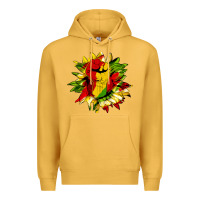 Mustard juneteenth sunflower Premium Hoodie - HRA Design Shop