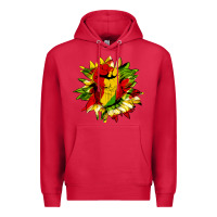 Cardinal juneteenth sunflower Premium Hoodie - HRA Design Shop