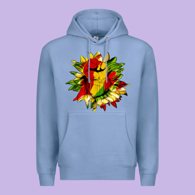Juneteenth Sunflower Premium Hoodie Designed By Hra Design Shop