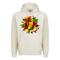 Oatmeal Heather juneteenth sunflower Premium Hoodie - HRA Design Shop