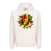 Pale Pink juneteenth sunflower Premium Hoodie - HRA Design Shop