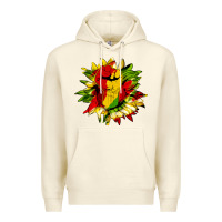 Sandshell juneteenth sunflower Premium Hoodie - HRA Design Shop