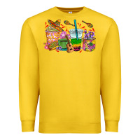 Lemon Mexico coffee cups Premium Sweatshirt - RanaPortraitStore