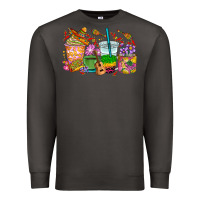 Smoke Mexico coffee cups Premium Sweatshirt - RanaPortraitStore