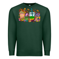 Sports Green Mexico coffee cups Premium Sweatshirt - RanaPortraitStore