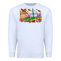 White Mexico coffee cups Premium Sweatshirt - RanaPortraitStore