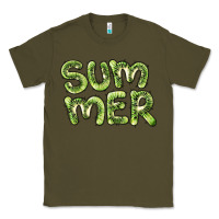 Army Green summer kiwi Classic Tee - BarkalooDesign