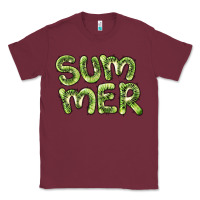 Burgundy summer kiwi Classic Tee - BarkalooDesign