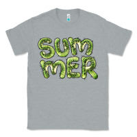 Heather Grey summer kiwi Classic Tee - BarkalooDesign