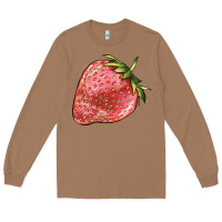 Toasted Coconut strawberry Long Sleeve Tee - BarkalooDesign