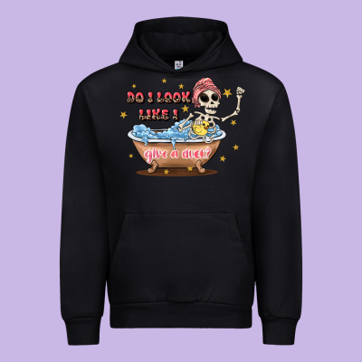 Do I Look Like I Give A Duck Urban Hoodie Designed By Jahusdesignshop