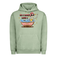 Pigment Oil Green do i look like i give a duck Urban Hoodie - JahusDesignShop