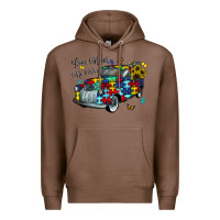 Chestnut love needs no words Premium Hoodie - CowhideDigitalArt