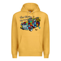 Mustard love needs no words Premium Hoodie - CowhideDigitalArt