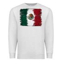 Oatmeal Heather Mexican Flag Premium Sweatshirt - RanaPortraitStore