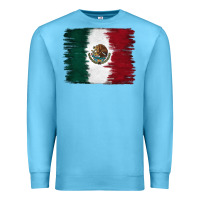 Ocean Blue Mexican Flag Premium Sweatshirt - RanaPortraitStore