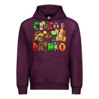 Mauve Wine cinco de mayo Urban Hoodie - AdoDesignShop