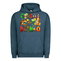 Pigment Midnight Navy cinco de mayo Urban Hoodie - AdoDesignShop